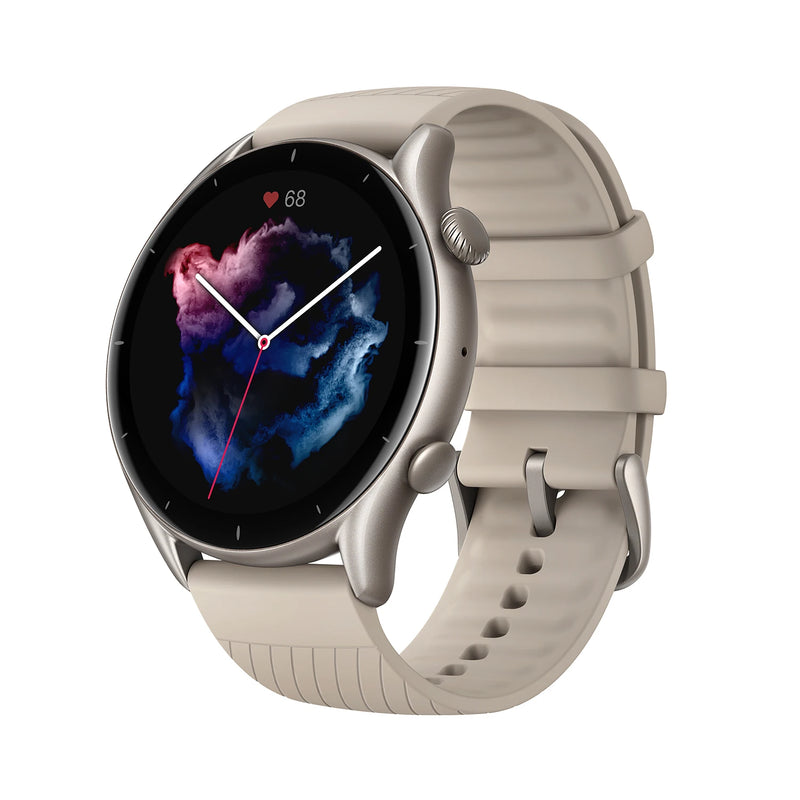 Versão Global Amazfit GTR 3 GTR3 GTR-3 Smartwatch 46mm Zepp OS com Alexa Integrada, GPS, Relógio Inteligente com Mais de 150 Modos de Esporte