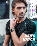 Relógio Masculino ADDIESDIVE 200M – Aço Inoxidável 316L, Movimento Japonês Miyota, Estilo Europeu e Pegada Esportiva