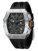 Relógio Masculino TSAR BOMBA – Luxo e Estilo com Design Tonneau, e Pulseira em Aço Inoxidável.