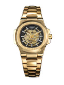 Relógio automático LONGLUX, pulseira de aço inoxidável, masculino. Compre 1 leve 2