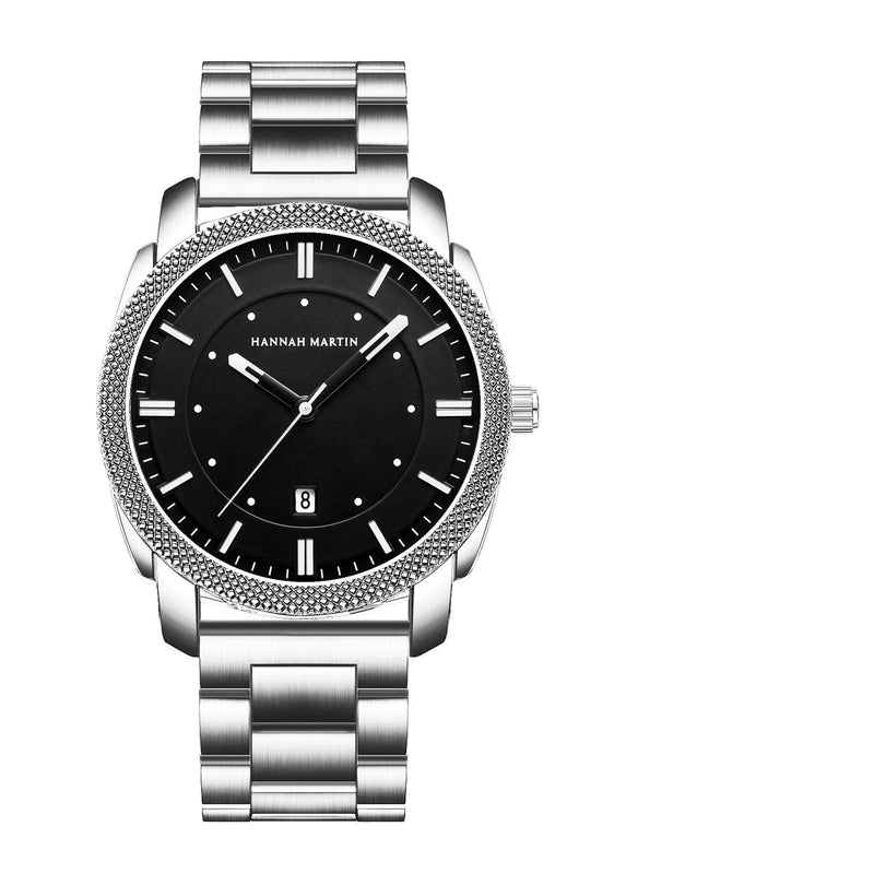 Relógio Masculino Luxo – Aço Inoxidável, Estilo Executivo, À Prova d’Água, Quartzo de Alta Precisão, Design Moderno.